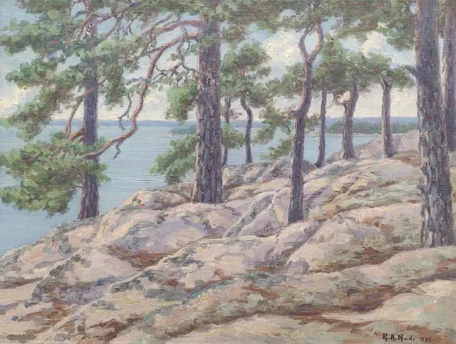 Elin Alfhild Nordlund: Saaristomaisema