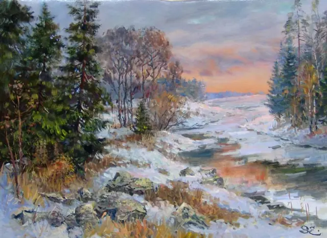 Sergei Efimenko: Talvimaisema