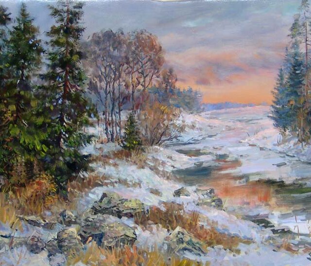 Sergei Efimenko: Talvimaisema