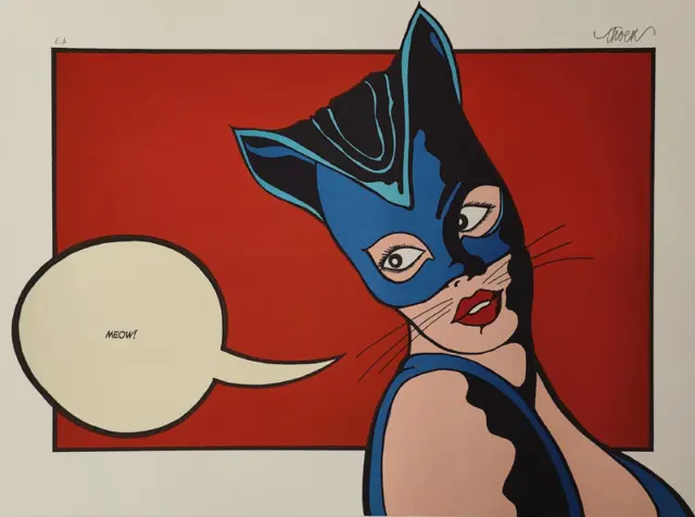 Petter Thoen: Cat woman